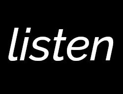 listen #1: audio sample