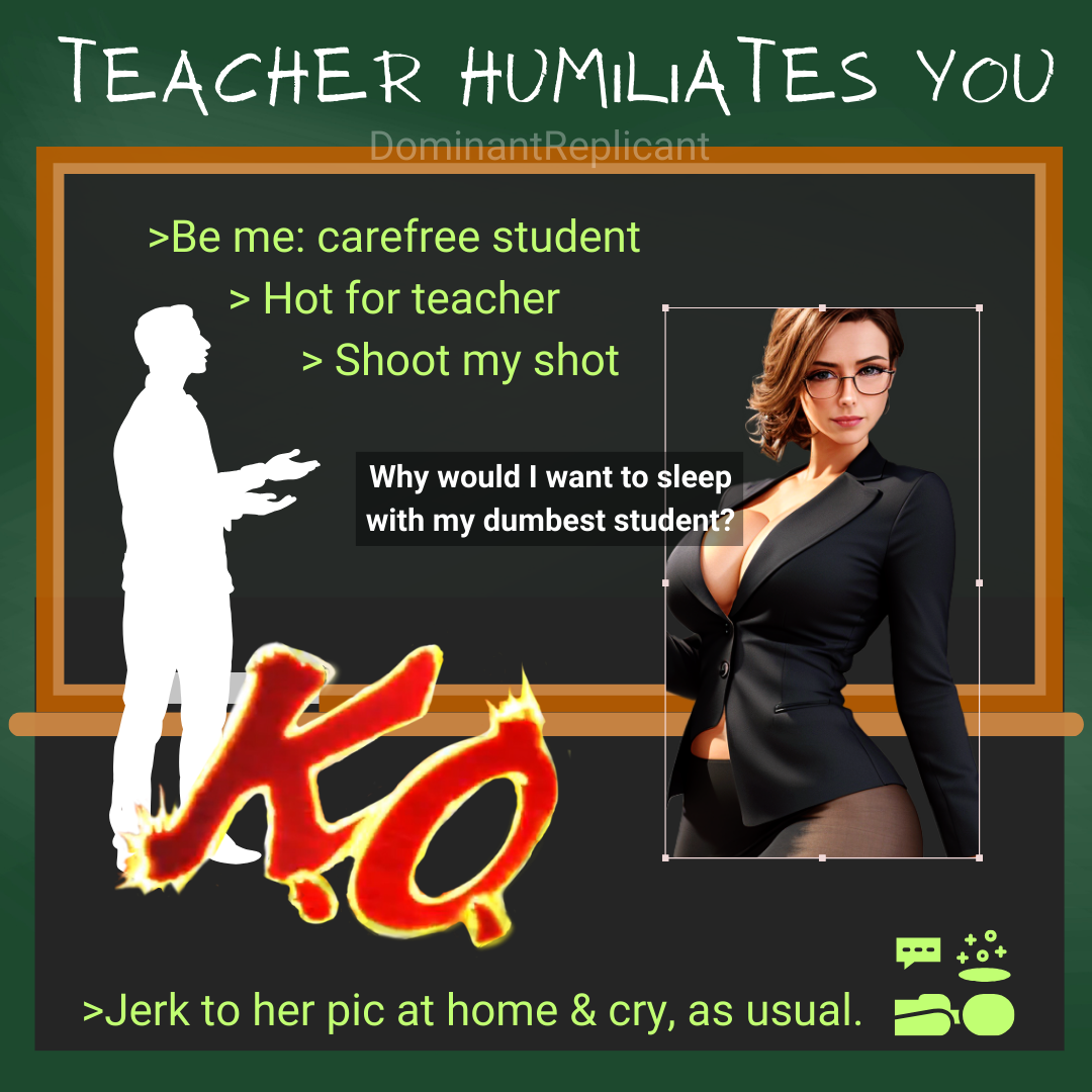 MILF teacher humiliates student
