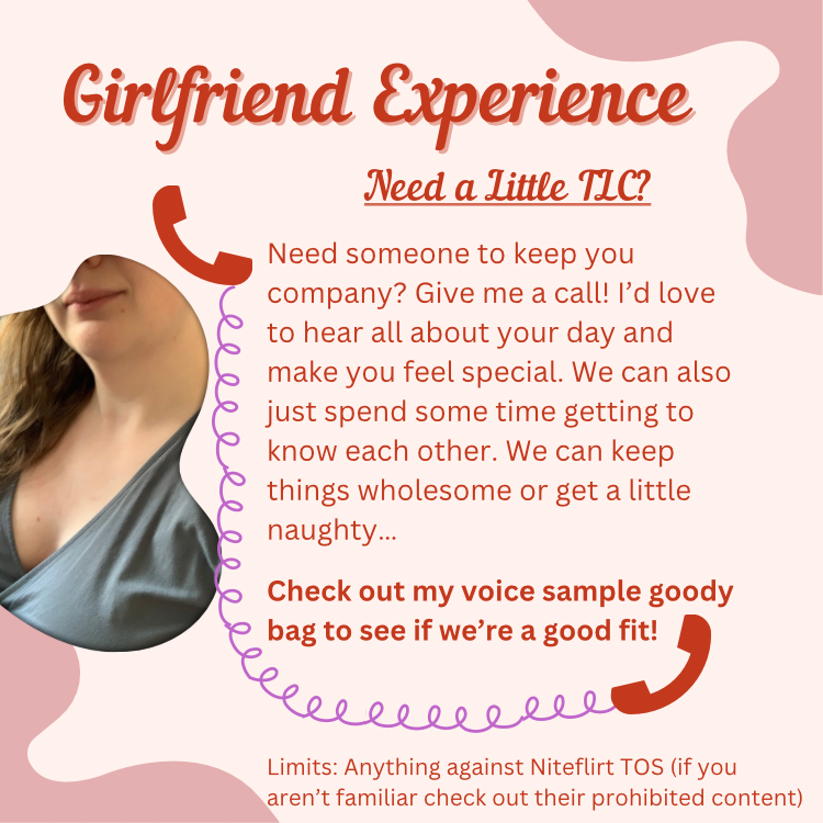 Wholesome and naughty, sweet and spicy girlfriend experience.