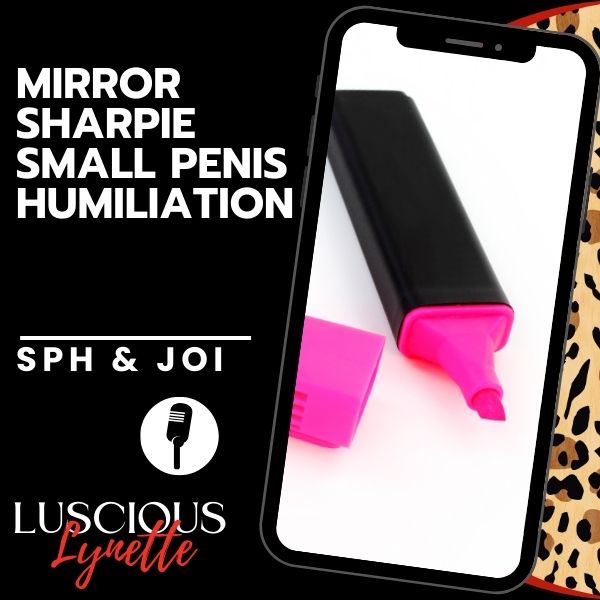 Mirror Sharpie Small Penis Humiliation