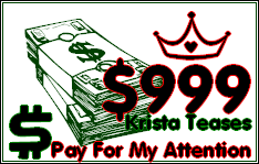 $999 Tribute for Krista!