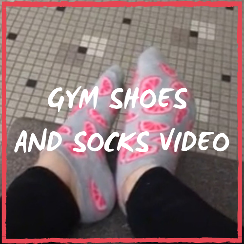 Gym Shoes and Socks Tease